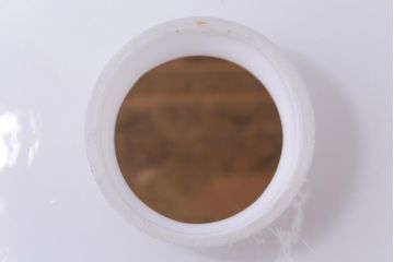 和製アンティーク　切子　四角いフォルムがレトロな雰囲気醸し出すペンダントライト(天井照明、吊り下げ照明)