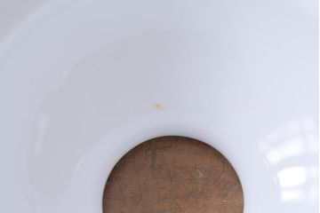 オールドノリタケ(則武、日本陶器)　味わいのある柿の図の電灯笠(シェード、ペンダントライト、吊り下げ照明)(2)