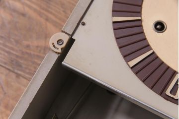 アンティーク雑貨　昭和レトロ　SEIKOSHA(精工舎、セイコー)　手巻き式　ミッドセンチュリーな雰囲気漂う掛け時計(振り子時計、柱時計、ゼンマイ時計)