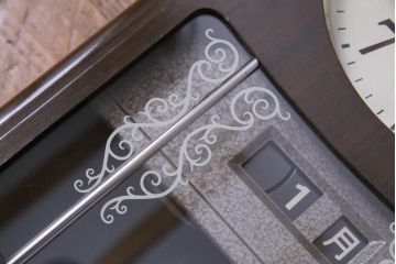 アンティーク雑貨　昭和レトロ　SEIKO(セイコー)　30DAY　ゼンマイ式　大正ロマンな空間に合う振り子時計(柱時計、掛け時計)