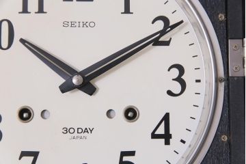 アンティーク雑貨　昭和レトロ　SEIKO(セイコー)　30DAY　ゼンマイ式　大正ロマンな空間に合う振り子時計(柱時計、掛け時計)
