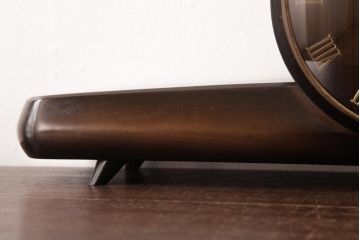 アンティーク雑貨　昭和中期　AICHI(愛知時計電機)　ゼンマイ式　30DAY　置時計(振り子時計)(1)