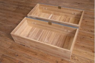 ペイント家具　洋風にアレンジしたリメイク箪笥ローボード(リビングボード)
