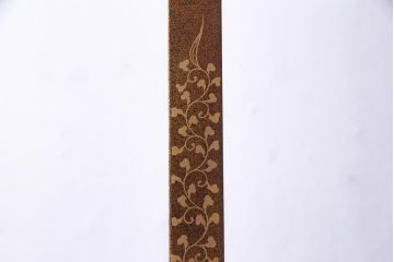 アンティーク雑貨　中古　山本幸三郎作　輪島塗　梨地蔦蒔絵　上品な高級感漂う姿見(鏡、ミラー)