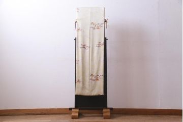 アンティーク雑貨　中古　山本幸三郎作　輪島塗　梨地蔦蒔絵　上品な高級感漂う姿見(鏡、ミラー)