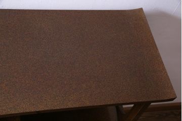 中古　山本幸三郎　輪島塗　梨地　研ぎ出し蒔絵　草花の図　飾棚(飾り棚、茶棚)(定価約300万円)
