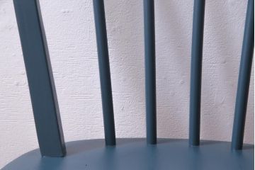 ペイント家具　イギリスビンテージ　ERCOL(アーコール)　シックな色合いのフープバックチェア(椅子、ダイニングチェア、ヴィンテージ)