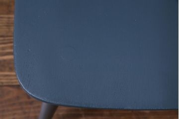 ペイント家具　イギリスビンテージ　ERCOL(アーコール)　シックな色合いのフープバックチェア(椅子、ダイニングチェア、ヴィンテージ)