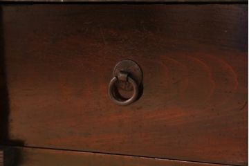アンティーク家具　和製アンティーク　前面ケヤキ材　奥深い味わいが漂う二本松箪笥(重ね箪笥、和タンス、チェスト)