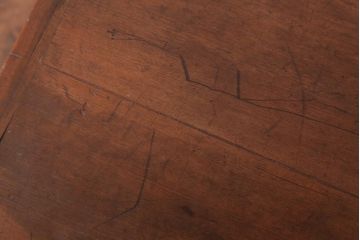 アンティーク家具　イギリスアンティーク　J.S.FRY&SONS.社　激レア　味わい深い風合いがお洒落な卓上ショーケース(陳列棚、ガラスケース)