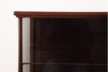 アンティーク家具　イギリスアンティーク　J.S.FRY&SONS.社　激レア　味わい深い風合いがお洒落な卓上ショーケース(陳列棚、ガラスケース)