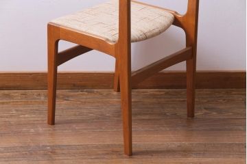 ヴィンテージ家具　デンマーク　erik buch(エリック・バック)を彷彿させるビンテージチェア(ダイニングチェア、椅子、北欧)(1)