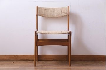 ヴィンテージ家具　デンマーク　erik buch(エリック・バック)を彷彿させるビンテージチェア(ダイニングチェア、椅子、北欧)(2)