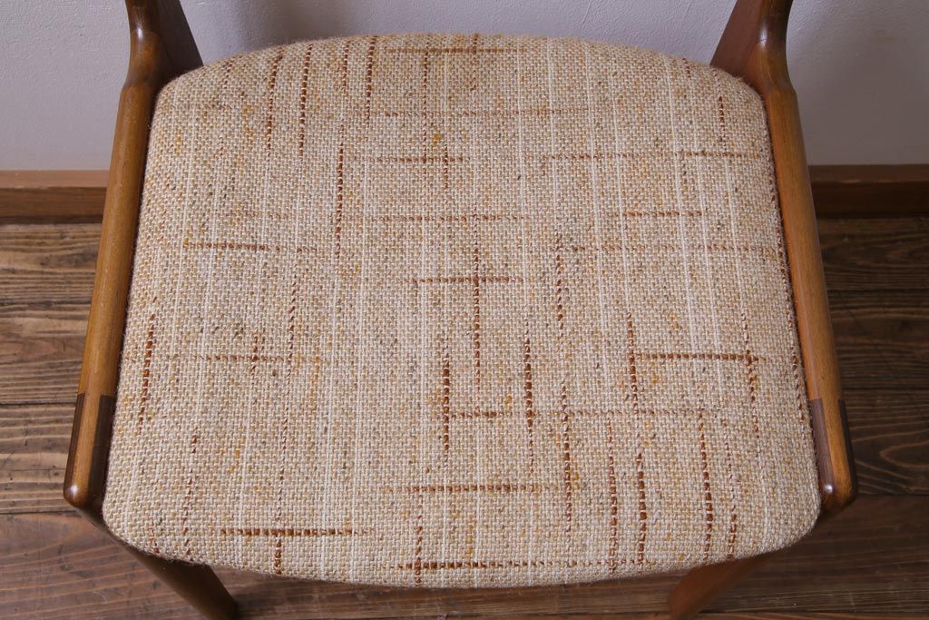 ヴィンテージ家具　デンマーク　北欧　erik buch(エリック・バック)を彷彿させるビンテージチェア(ダイニングチェア、椅子)