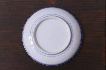 江戸期　伊万里　染付　濃淡による風合いが美しい3.6寸小皿2枚セット(和食器)