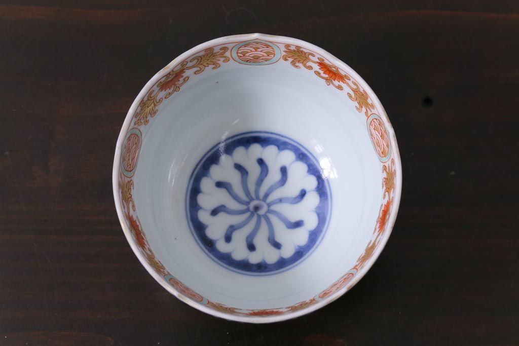 時代 吊灯火器 】.. 蕎麦猪口 民藝 目の眼 オブジェ 花入 李朝 古