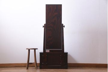 中古　伝統民芸家具　岩谷堂　NO.145　格式高い和の空間を演出する鏡台(姿見、ミラー、ドレッサー)(定価約31万円)