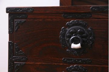 中古　伝統民芸家具　岩谷堂　NO.145　格式高い和の空間を演出する鏡台(姿見、ミラー、ドレッサー)(定価約31万円)