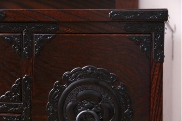 中古　伝統民芸家具　岩谷堂　NO.145　格式高い和の空間を演出する鏡台(姿見、ミラー、ドレッサー)(定価約31万円)