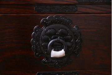 中古　伝統民芸家具　岩谷堂　NO.145　格式高い和の空間を演出する鏡台(姿見、ミラー、ドレッサー)(定価約31万円)