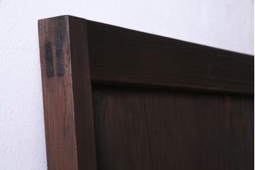 和製アンティーク　明治大正期　杉材一枚板を使った古い木製扉(ドア)