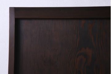 和製アンティーク　明治大正期　杉材一枚板を使った古い木製扉(ドア)