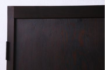 和製アンティーク　明治大正期　杉材一枚板を使った古い木製扉(ドア)(1)