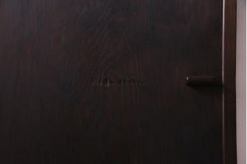 和製アンティーク　明治大正期　杉材一枚板を使った古い木製扉(ドア)(1)