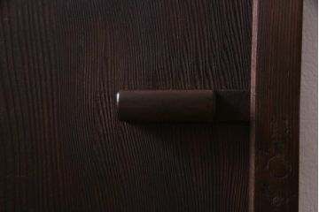 和製アンティーク　明治大正期　杉材一枚板を使った古い木製扉(ドア)(1)