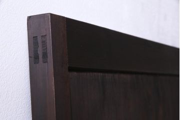 和製アンティーク　明治大正期　杉材一枚板を使った古い木製扉(ドア)(1)