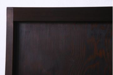 和製アンティーク　明治大正期　杉材一枚板を使った古い木製扉(ドア)(1)
