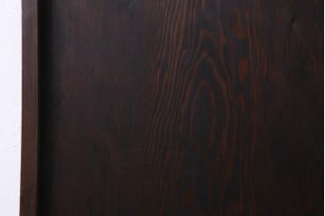 和製アンティーク　明治大正期　杉材一枚板を使った古い木製扉(ドア)(1)