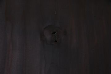 明治期　杉材　漆塗り　幅広サイズで存在感抜群の帯戸2枚セット(板戸)(1)