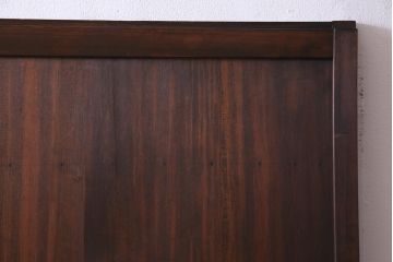 和製アンティーク　杉材　横桟が魅力の上質な帯戸2枚セット(板戸)