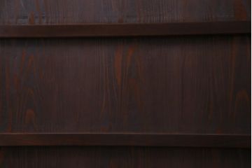 和製アンティーク　大正期　味わい深い木目のシンプルな板戸(引き戸、建具)2枚セット