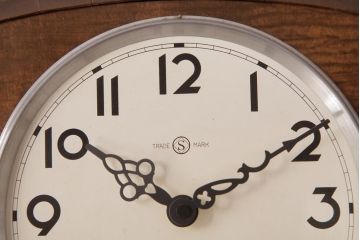 アンティーク雑貨　ビンテージ　SEIKOSHA(精工舎、セイコー)　電池式　北欧スタイルにも合う柱時計(掛時計、振り子時計)