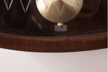 アンティーク雑貨　ビンテージ　SEIKOSHA(精工舎、セイコー)　電池式　北欧スタイルにも合う柱時計(掛時計、振り子時計)