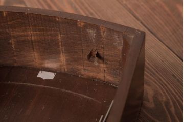 アンティーク雑貨　ビンテージ　SEIKOSHA(精工舎、セイコー)　電池式　北欧スタイルにも合う柱時計(掛時計、振り子時計)