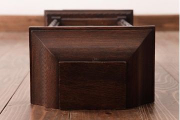 アンティーク雑貨　和製アンティーク　小栗時計製造所　IDEAL(アイデアル)　凝った意匠がクラシカルな柱時計(掛け時計、振り子時計)