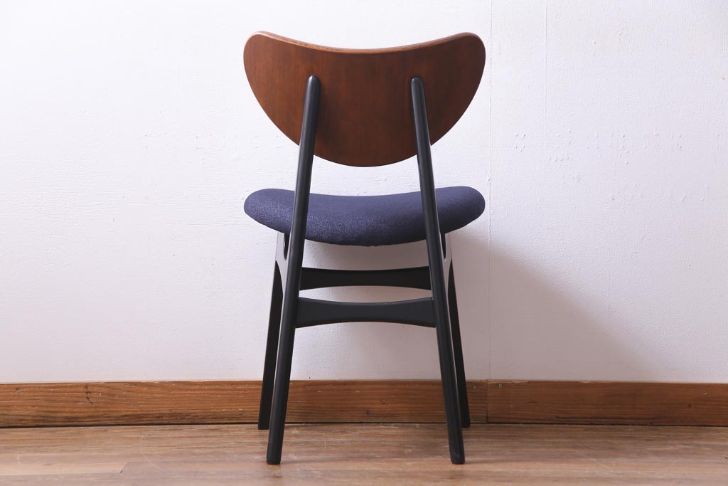 北欧ビンテージ家具　G-PLAN(ジープラン)　シックモダンな雰囲気漂うバタフライチェア(ダイニングチェア)