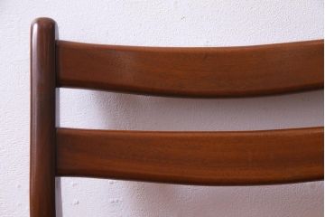 ヴィンテージ家具　北欧ビンテージ　チーク材　レトロで温かな雰囲気漂うダイニングチェア(椅子、ワークチェア)(3)