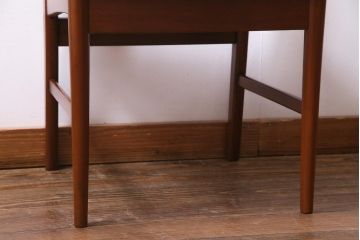 ヴィンテージ家具　北欧ビンテージ　チーク材　レトロで温かな雰囲気漂うダイニングチェア(椅子、ワークチェア)(3)