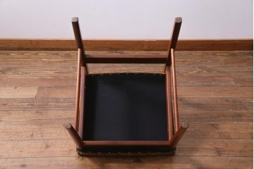 ヴィンテージ家具　北欧ビンテージ　チーク材　レトロで温かな雰囲気漂うダイニングチェア(椅子、ワークチェア)