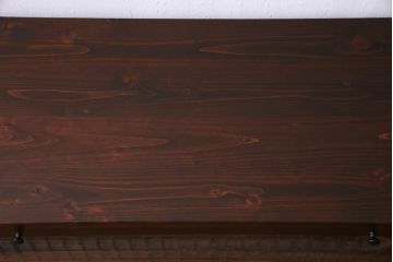 ラフジュ工房オリジナル　古建具リメイク　和モダンな雰囲気漂う組子を使ったローボード(テレビ台、テレビボード、リビングボード)