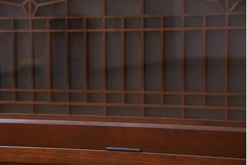 ラフジュ工房オリジナル　古建具リメイク　和モダンな雰囲気漂う組子を使ったローボード(テレビ台、テレビボード、リビングボード)