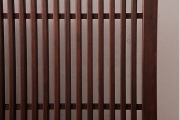 和製アンティーク　ヒバ材　上品な和の雰囲気漂う衝立(パーテーション、仕切り)