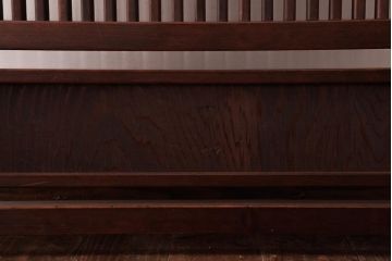 和製アンティーク　ヒバ材　上品な和の雰囲気漂う衝立(パーテーション、仕切り)
