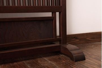 和製アンティーク　ヒバ材　上品な和の雰囲気漂う衝立(パーテーション、仕切り)