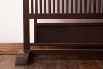和製アンティーク　ヒバ材　上品な和の雰囲気漂う衝立(パーテーション、仕切り)