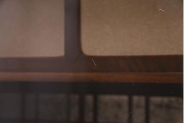 アンティーク家具　和製アンティーク　昭和期　桑材・桐材　細部までこだわりを感じる茶箪笥(茶棚、タンス、戸棚、桐箪笥、桐たんす)